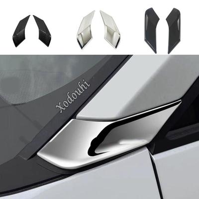 ABS Auto A-Säulen Verkleidung Zierrahmen Aufkleber Dekoration Abdeckung Außen Zubehör Für Toyota Corolla Cross XG10 2024+