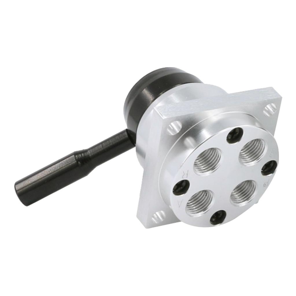 Pneumatic Air Hand Lever Operated Manual Control Rotary s - as described, R6-08D