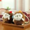 Plush Hamster Keychain With Pp Cotton Filling For Gift Or Bag Decor