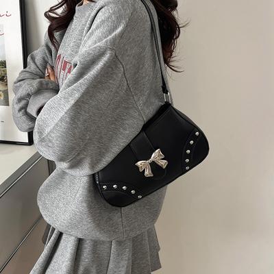 Handbag Spring New Beautiful Niche Design Simple Shoulder Armpit Bag Advanced Texture Temperament Commuting