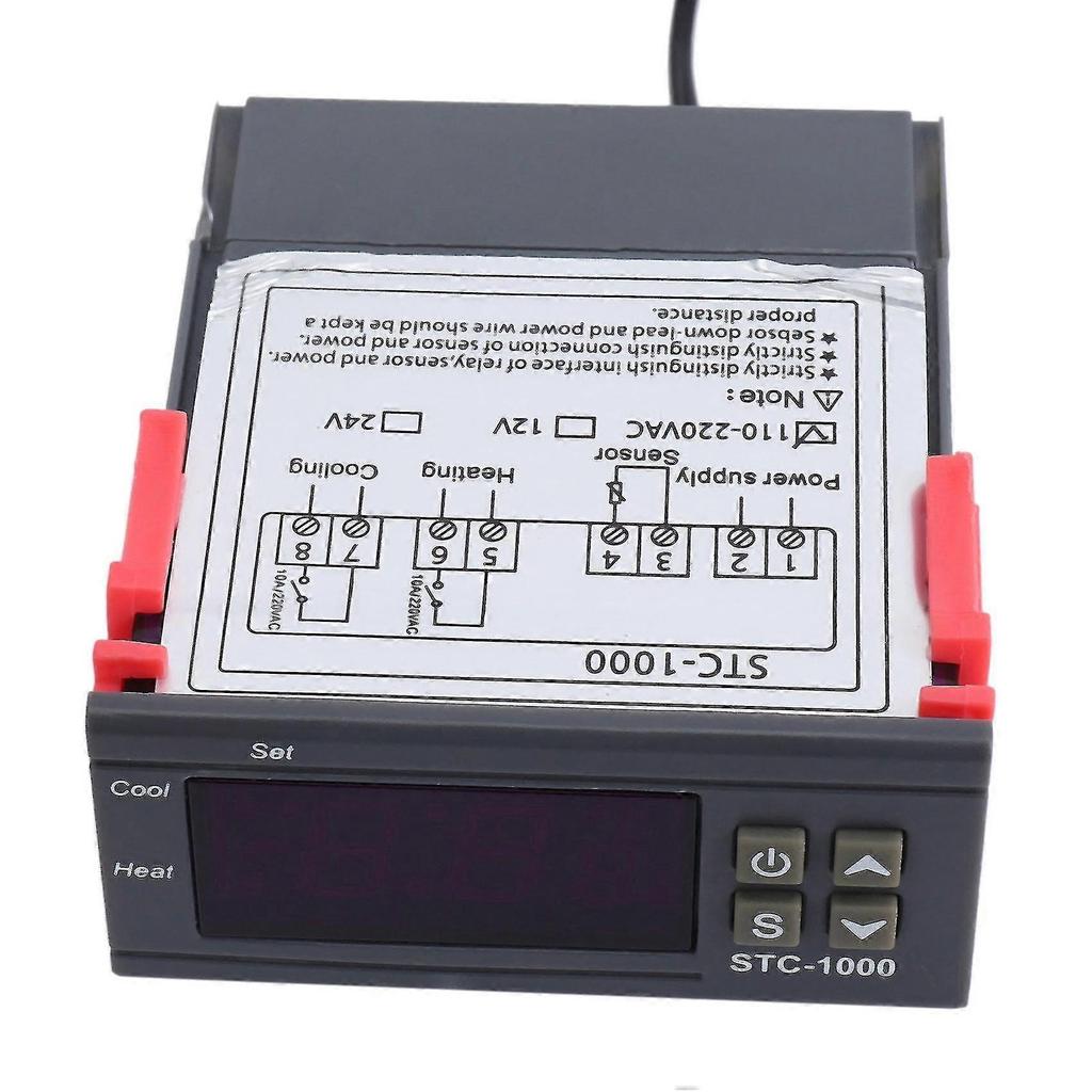 5x 220V/STC-/1000 Digitaler Temperaturregler Thermostat Mit NTC