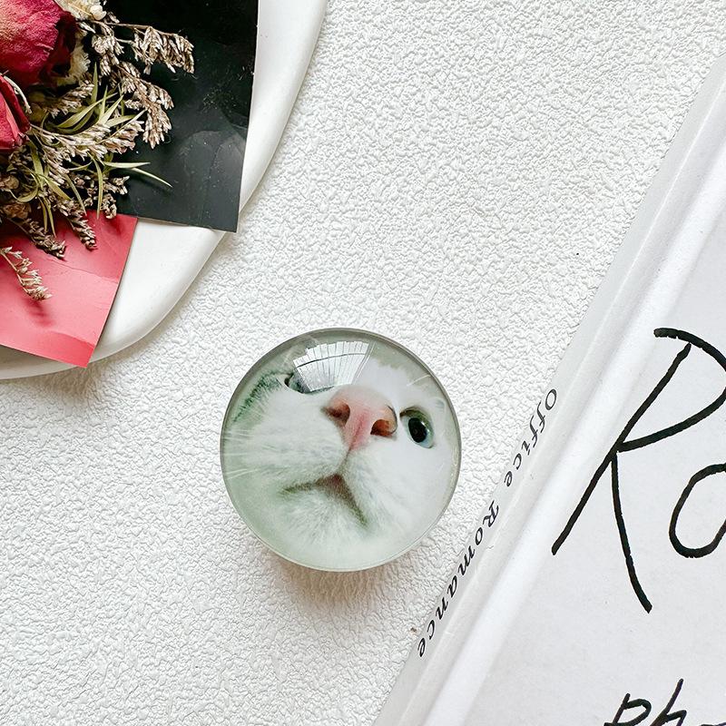 Cute Penguin Puppy Cat Mobile Phone Airbag Bracket Back Sticker Retractable Stable Desktop Wind Niche
