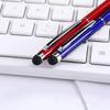 Multi-Color Metal Ballpoint Pen - Capacitive Touchscreen Stylus, Medium Oil, Custom Logo Option, Perfect for Gifts