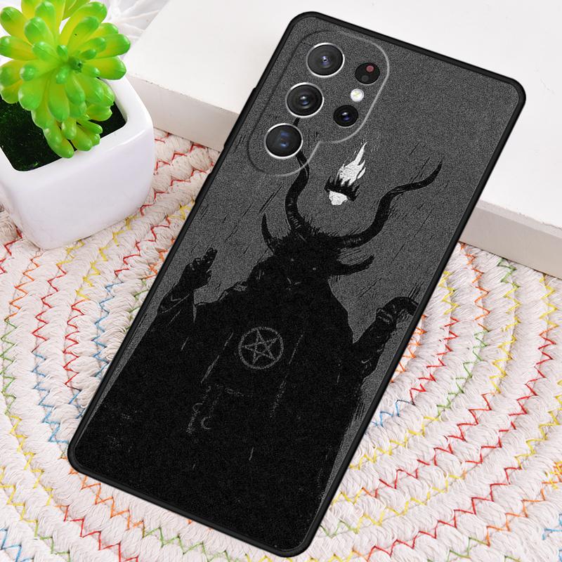 Devil Satan Phone Case for Samsung Galaxy note 10 pro S26 Ultra S23 S24 FE S25 S21 S22 PLUS shockproof Cove
