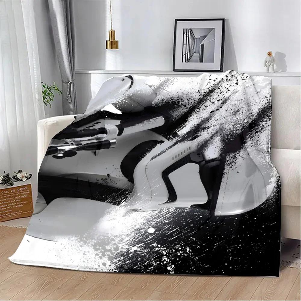 Coperta con Stampa W-Wars Anime S-Star Cartone Animato Coperte da Picnic Coperta Calda Coperta Morbida e Confortevole Casa Viaggio Regalo di Compleanno