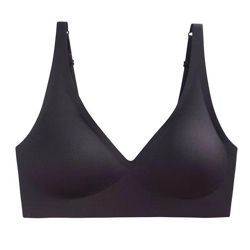 Reggiseno a Fascia in Lattice Gelatina Senza Cuciture: Senza fili, Leggero, Sollevamento regolabile per donna