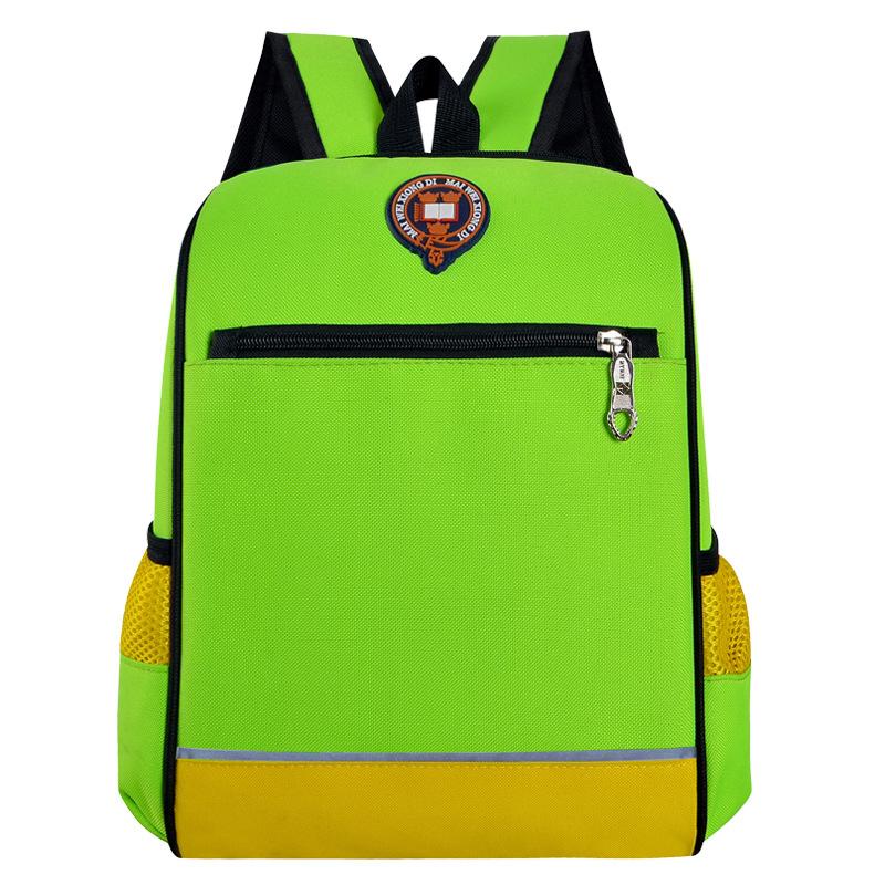 

Детсадовский школьный ранец рюкзак для детей младшего школьного возраста модный для репетиторских занятий small флуоресцентный зеленый