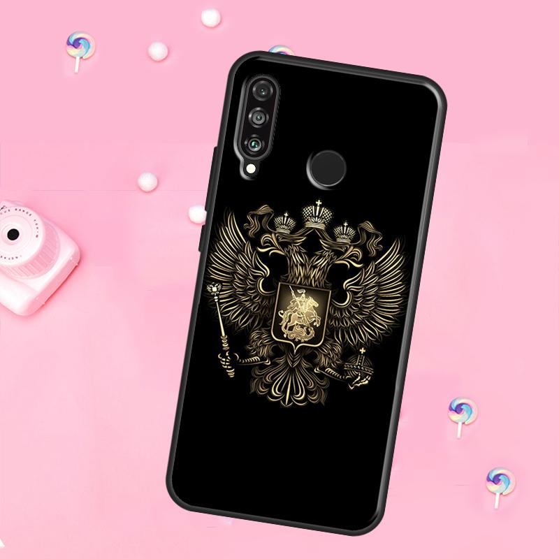 

Russia Russian Coat Of Arms For Huawei Nova 11 Pro 10 9 SE Y70 Y60 Y90 Y61 Y91 Y73 Y72 12s 12i 11i 8i P30 P40 Lite Case Huawei Nova Y73
