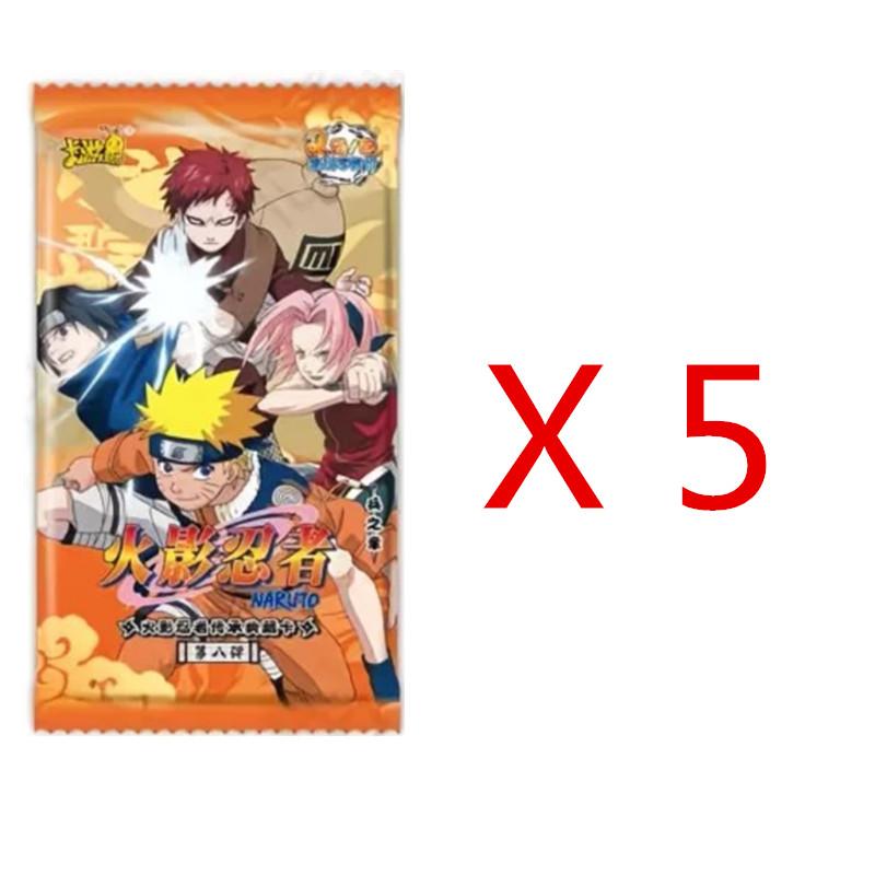 Naruto Cards Uzumaki Sasuke Ninja Game Collection Rare Cards Box Flash Card Naruto Box Toys Gift