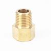 1/4" BSPT Außengewinde x 1/4" NPT Innengewinde Messing Rohrfitting Verbinder Adapter Für Manometer Luft Gas Kraftstoff Wasser
