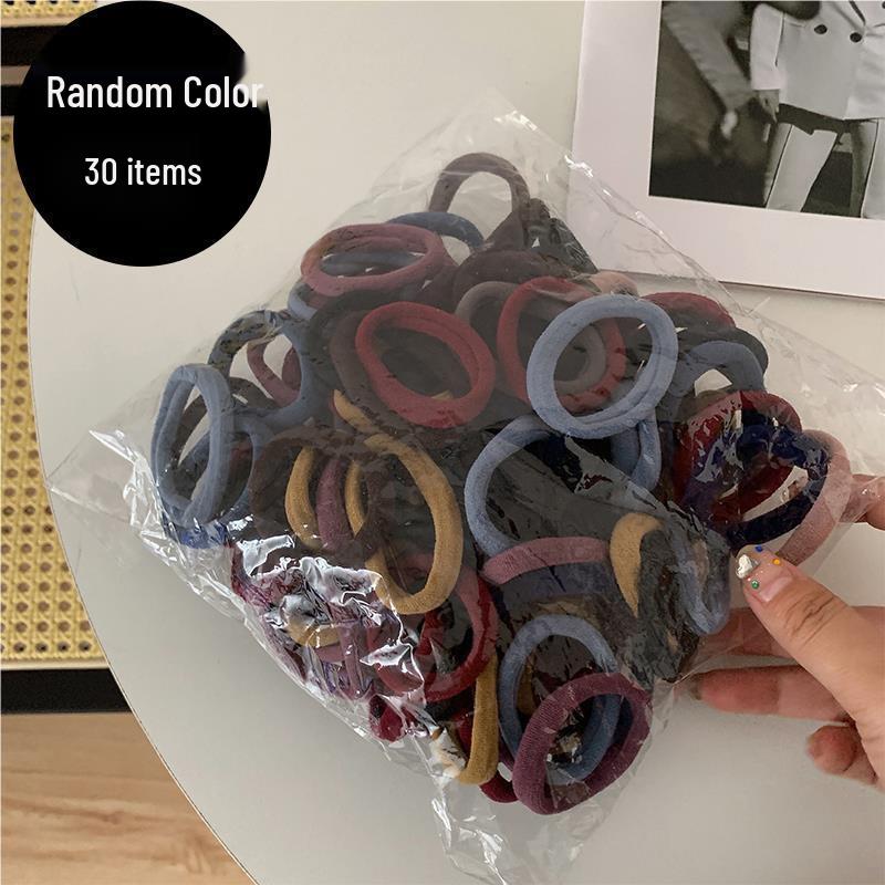 Женская Черная Кожаная Резинка для Волос с Высокой Эластичностью – Прочный Аксессуар для Волос