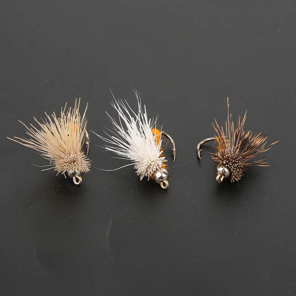 Set of 40 Tenkara Fly Sets, Dry Flies, for Tenkara Fishing, River Fishing, Stream Fishing, and Trout Fishing