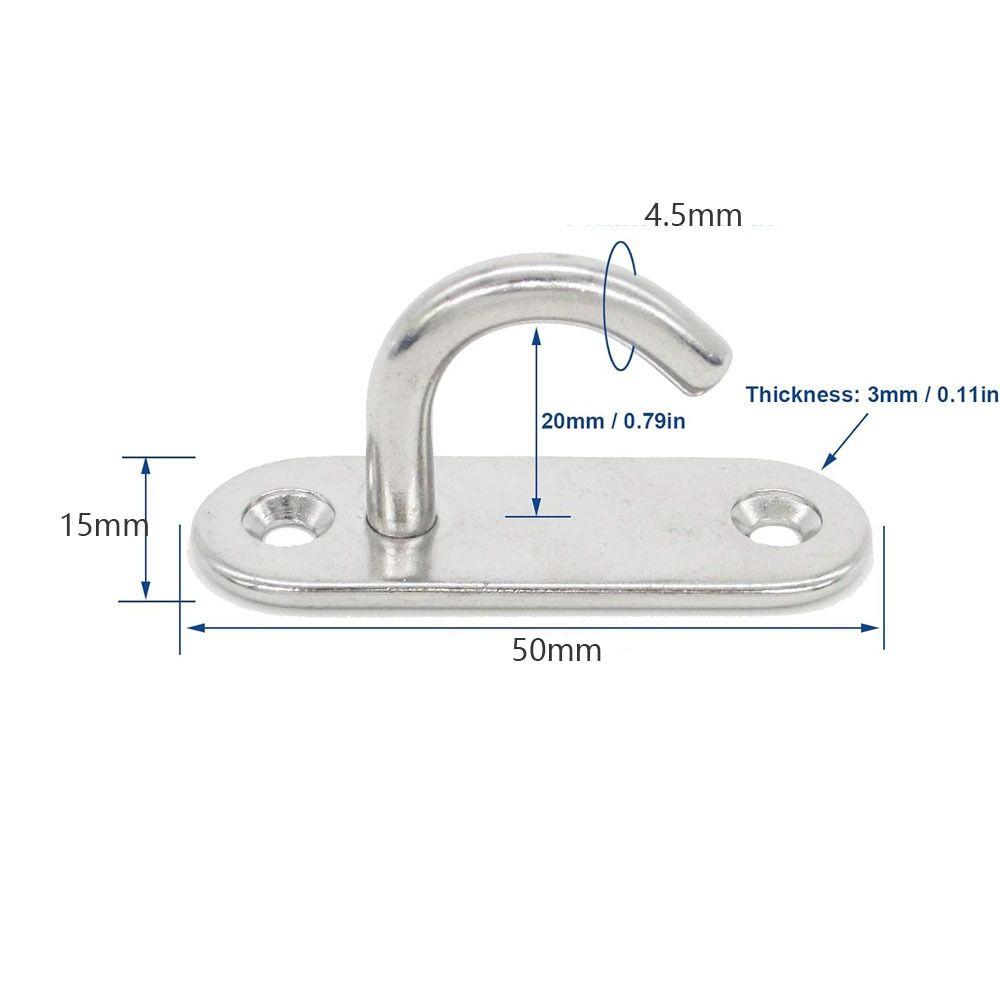 Hanging Kit Plate Deck Door Buckle Ceiling Fan Ceiling Screw Ceiling Hook Chandel Hammock