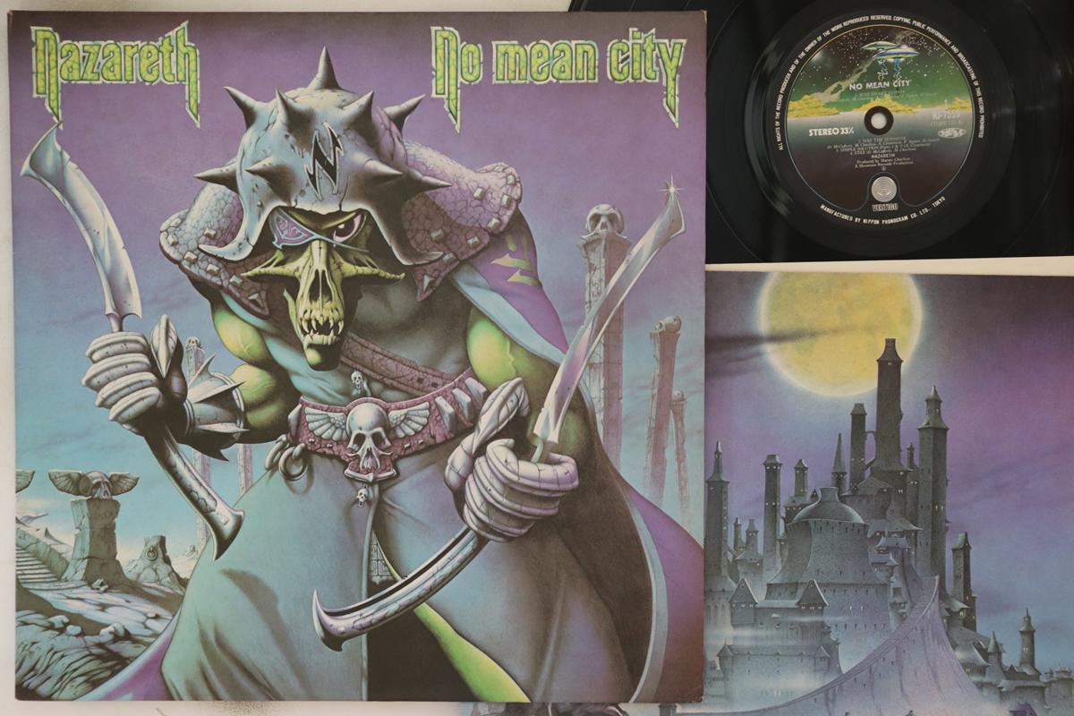 

LP Record NAZARETH - No Mean City RJ7559 VERTIGO 1979 Japan Rock Used