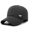 Men's Winter Hat Middle-Aged Hat Thick Warm Ear Protection Baseball Cap Outdoor Cap