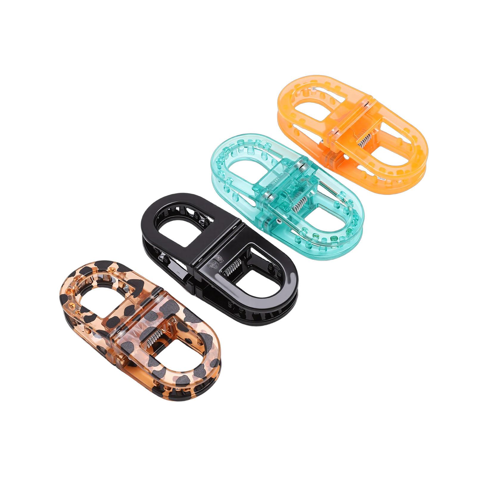 

Magnetic Hair Clips Multifunctional Slick Rounded 2 Pieces Design Hair Styling Clips for Daily Use
