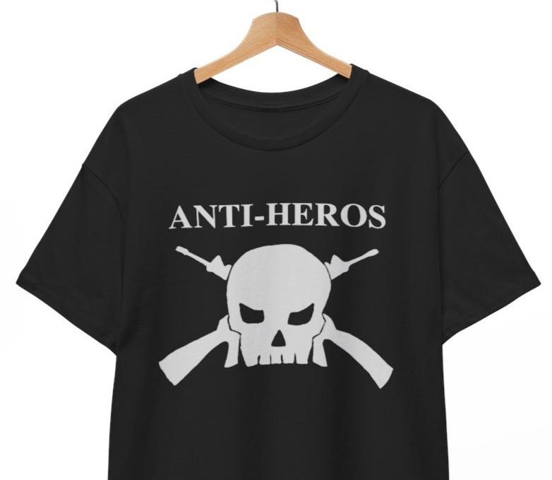 Футболка Anti-Heros Oi! Панк Антирасистский Скинхед Attitude Унисекс Футболка XXXXL