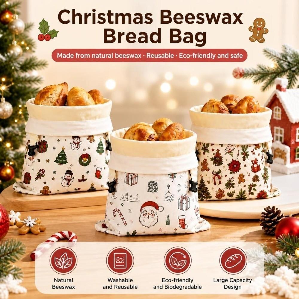 Beeswax Baguette Storage Bag Reusable Food Storage Bag Toast Storage Bag Baguette Toast Storage