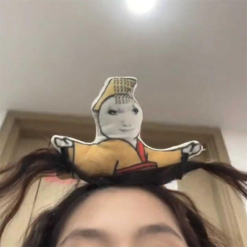 

Плюшева лялька Рататуй Пов язка для волосся Макіяж Пов язка з широкими полями Шпилька Головний убір Творчість Дівчата Іграшки Подарунки 1 PCS