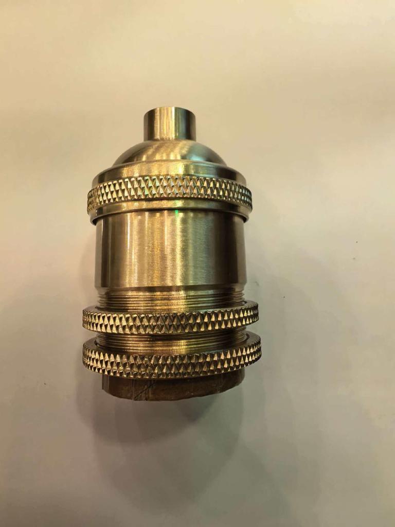 E26/E27 Pure Copper Table/Floor Lamp Holder with Switch Lighting Fixture DIY Accessory.