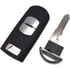 Replacement Key Fob Case Shell Fit for Mazda 3 CX-3 CX-5 WAZSKE13D01 662F-SKE13D01 Keyless Entry Remote Car Key Housing Casing Outer Cover Repair (1)