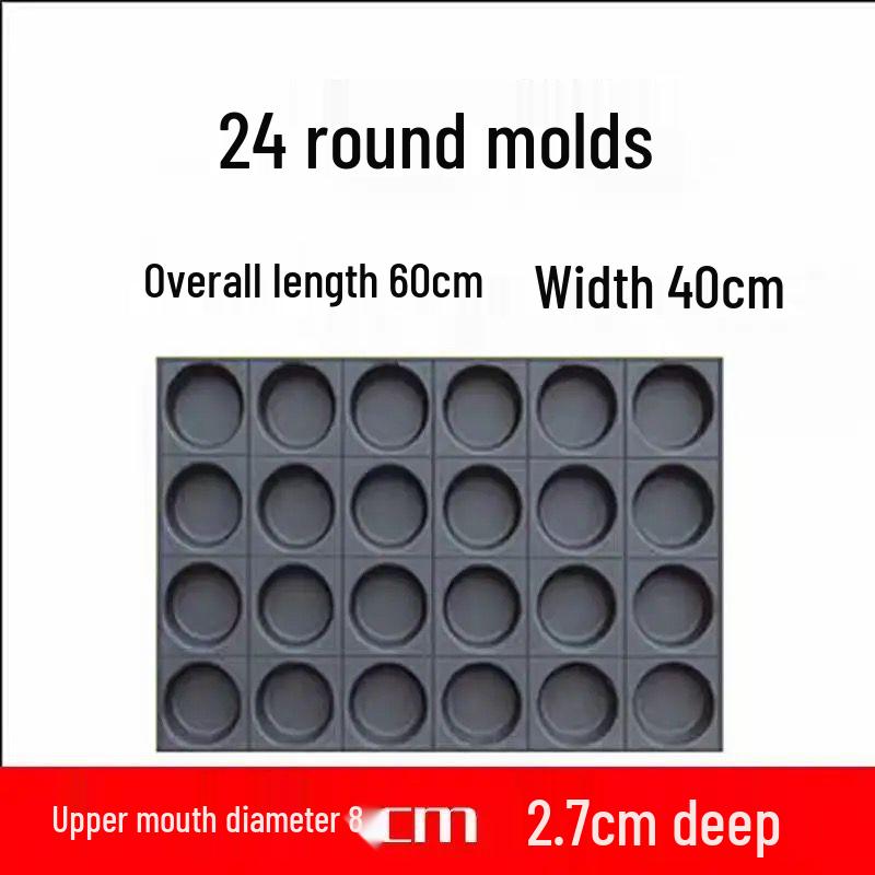 

High-Grade Non-Stick Olive 6040 Cake Mold for Crispy Baking
