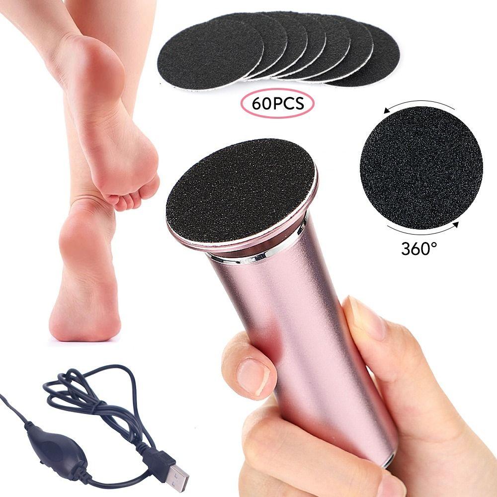 Scrubber Foot Grinder Electric Pedicure Tools Foot Exfoliator File Foot File Cuticle Callus Remover