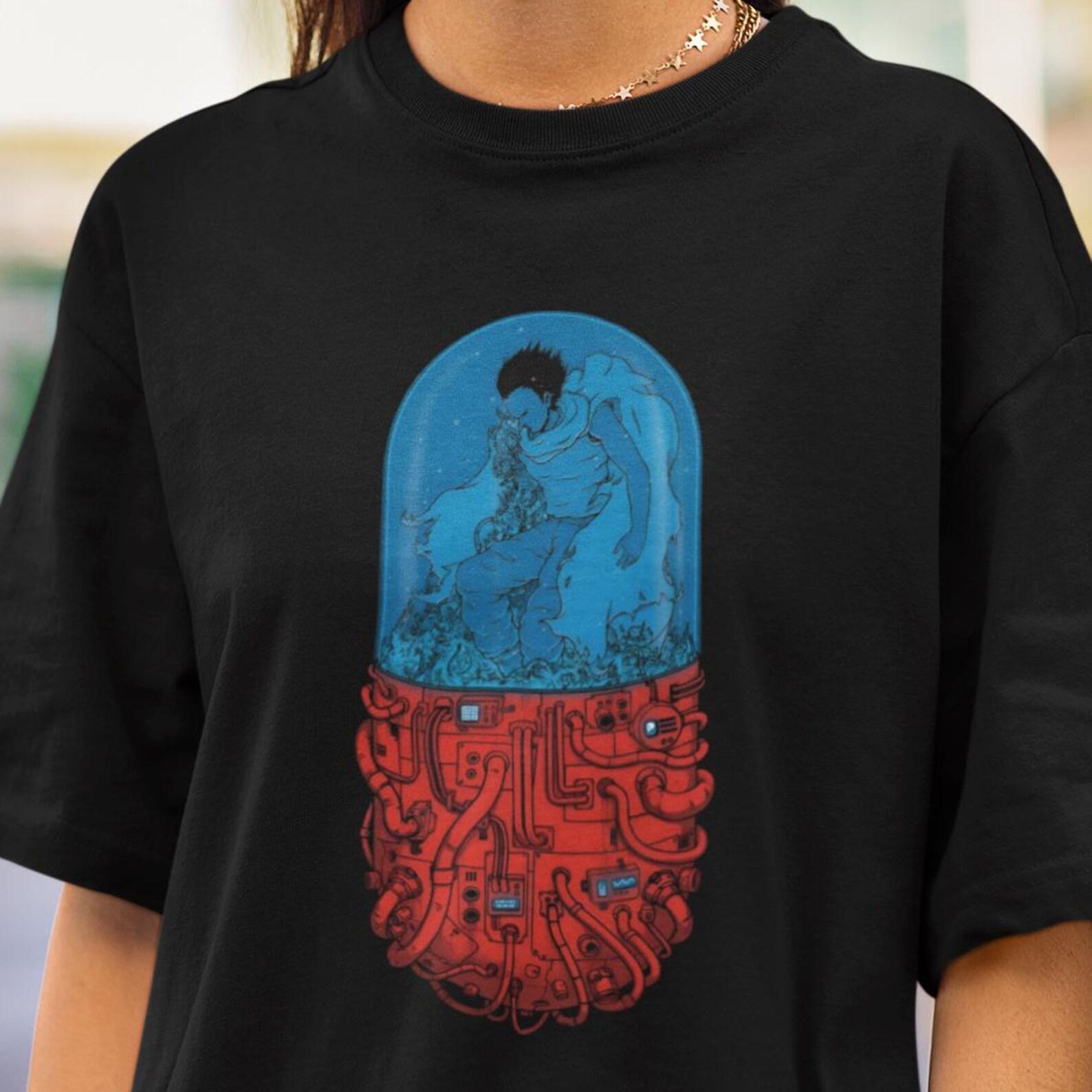 Akira Shirt, Akira Vintage Anime T Shirt, 80s Anime Sweater, Retro Akira Manga Shirt, Japanese Film Lovers, 1988 Akira Movie Unisex Tshirt S
