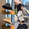 Chic Beige Fisherman Hat With Wide Brim Perfect For Summer Sunshade And Sun Protection