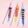Simulated Plush Caterpillar Cat Toy, Interactive Self-entertainment, Fun, Cat Teasing Tool, Pet Supplies, Elastic Rope Cat Teasing Stick