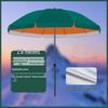 OEING 2.8m Double-Layer Silver Coated Outdoor Umbrella