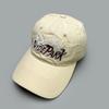 American Retro Letter Flame Embroidery Simple Baseball Hats New Men Women Sunshade Personal Versatile Fashion Ins Peaked Caps