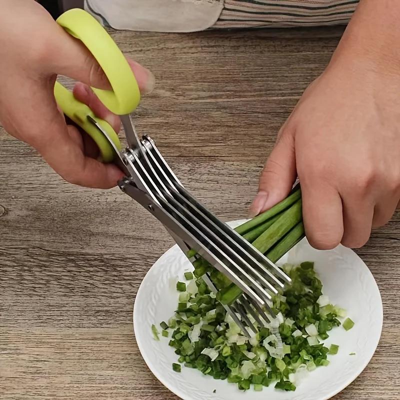 Multipurpose Top-Quality RV Scissors for Kitchen Food Vegetable Onion Cutting