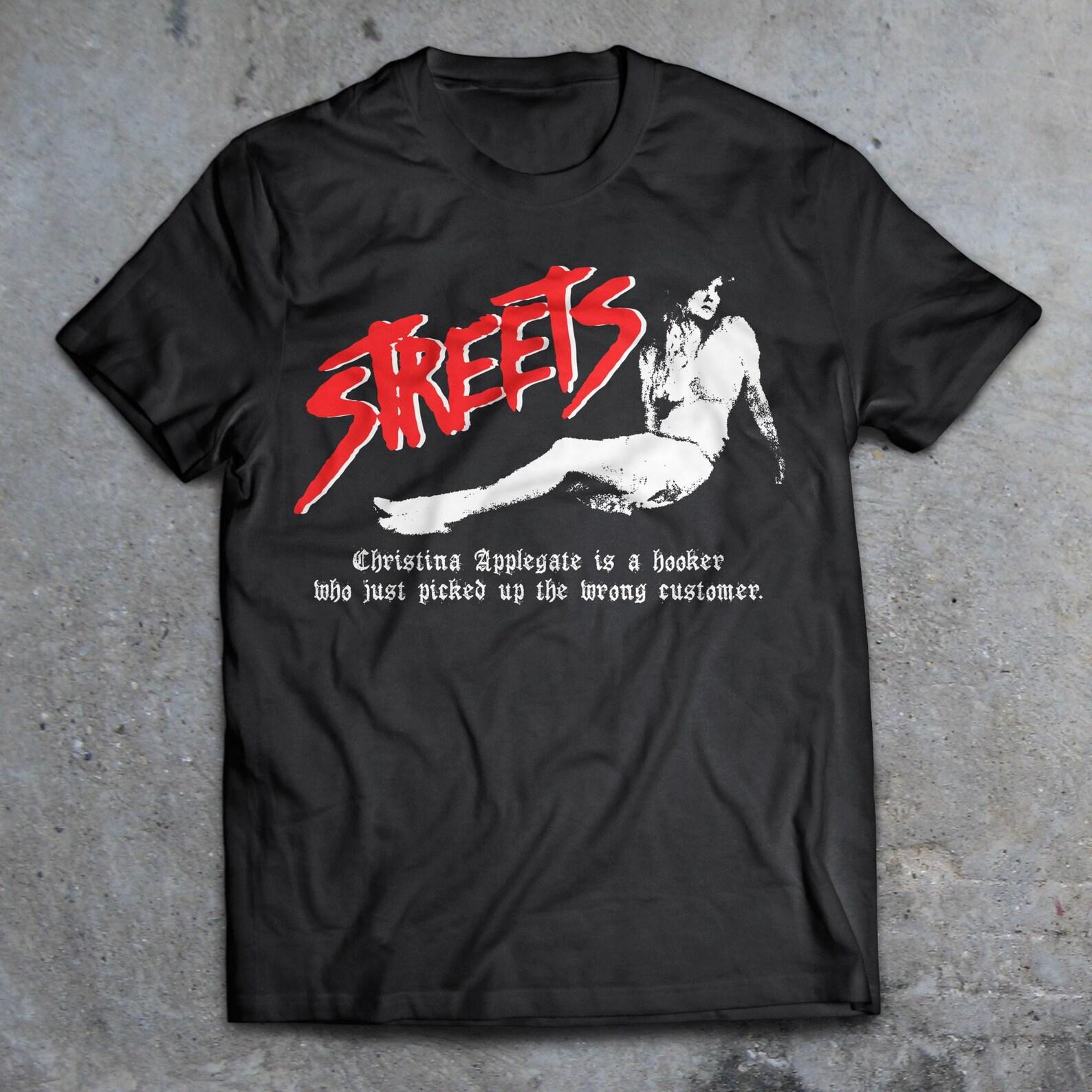 Streets 1990 Movie Shirt, Don t Tell Mom the Babysitter s Dead, Christina Applegate, Savage Streets, Lost Boys, Creepshow, 80s Horror Shirt S