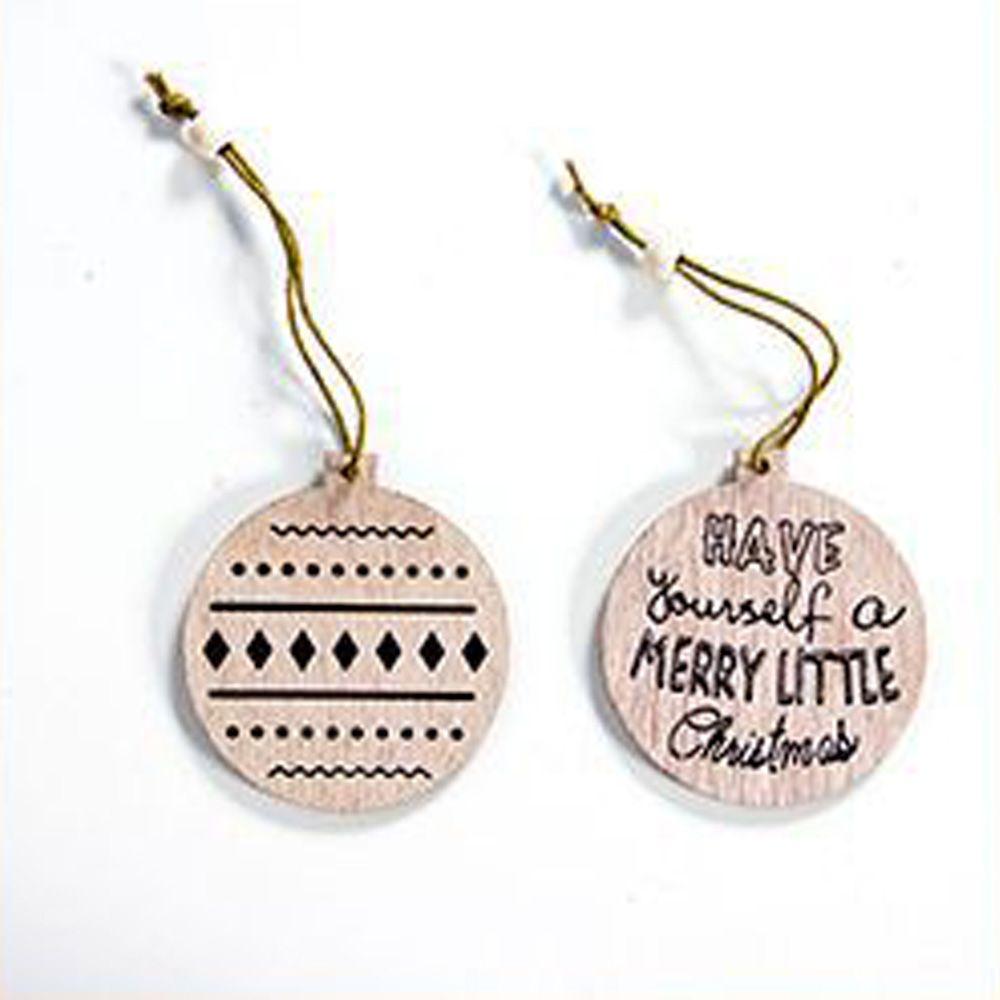 Pendant Wood Crafts Snowflake/Star/Angel Christmas Tree Decoration Xmas Hanging Wooden Ornaments