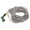 Garden Hose with Nozzle 100FT Stainless Steel Chew Proof Heavy Duty Flexible Water Hose for Outdoor Yard Lawn RV Car