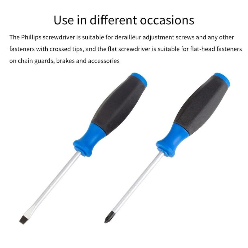 Professional Cycling Screwdriver Steel Construction Ergonomic Nonslip Handle for Road Bikes