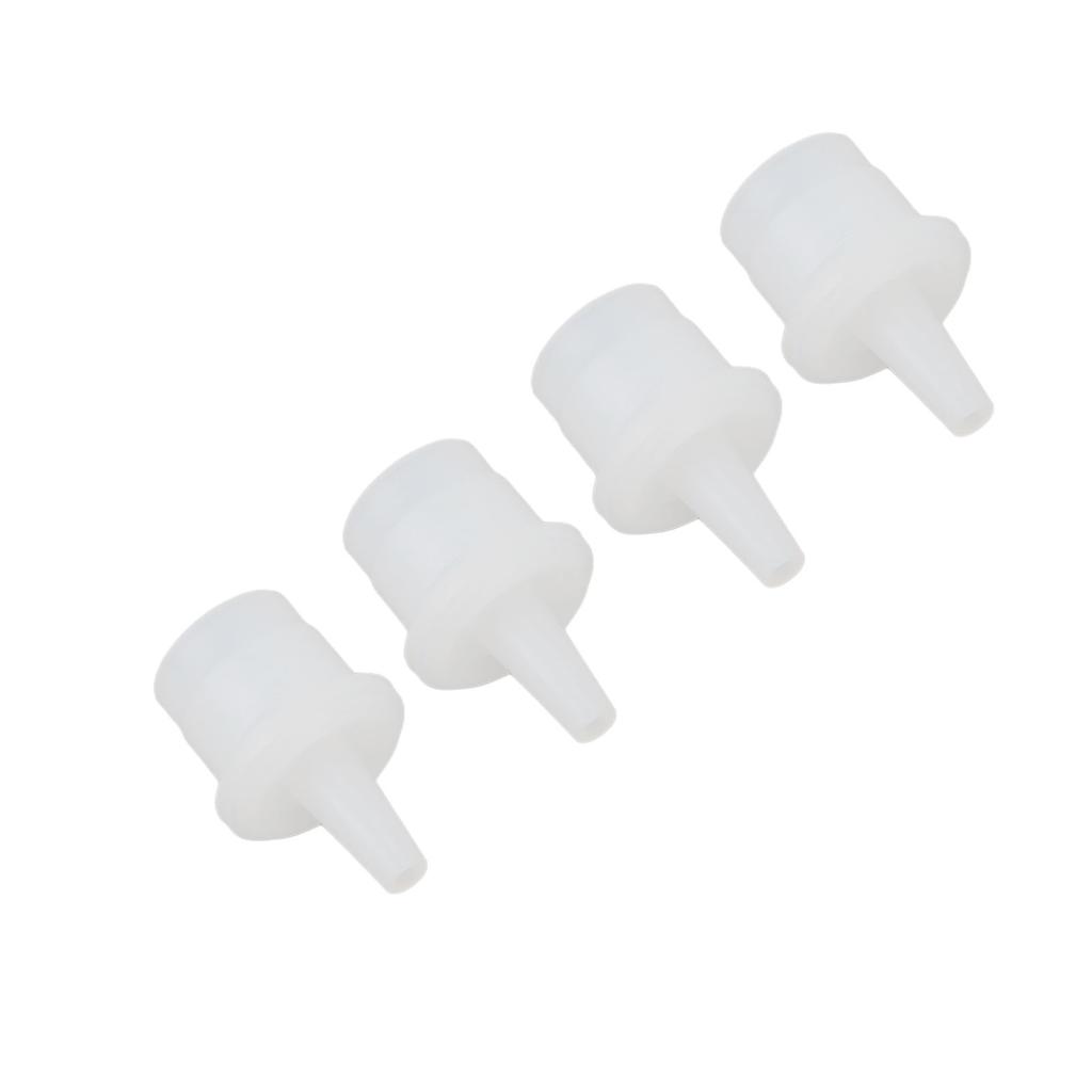 20pcs Eyelash Glue Bottle Nozzle ABS Glossy Extension Glue Replacement Nozzle For Pigment