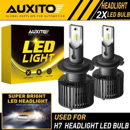 H7 LED Headlight Bulb Conversion Kit High Low Beam Lamp 6000K Super White