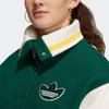 Adidas Originals Trefoil Patchwork Casual Jacket Women Jacket White Green HY4184