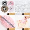 Shower Cap Self-heating Tin Foil Hat Thermostatic Smooth Hair Oil Baking Cap  Bathroom