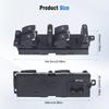 Power Window Switch 1J4959857 3BD959857 1J4959857D 1J4959857C Driver Side For VW Golf 4 Jetta MK4 Bora Passat B5 Plastic 12V