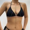 Sexy Beach Feng Shui Diamond Bra Chain Clothing Street Shot Simple Street Shot Claw Chain Nightclub Style Chest Body Chain