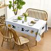 Halloween Little Ghost Rectangle Tablecloth for Tables Holiday Party Waterproof Table Cloth Home Dinner Halloween Decorations