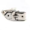 Great HERMES Cufflinks cufflinks Belt motif Silver mens Used