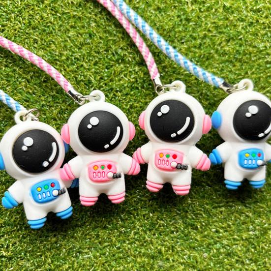 Golfové odpaliště s poutkem Kreslený design astronauta Kompaktní design Přenosné Proti ztrátě Závěs na golfová odpaliště Příslušenství