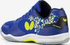 Butterfly Table Tennis Resoline Bilite Royal Size Shoes, II, Cushioned, Anti-Twist, Blue, 23.5 (93740)
