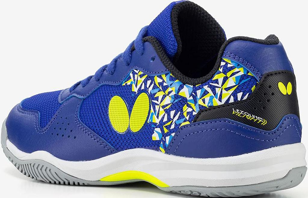 Butterfly Table Tennis Resoline Bilite Royal Size Shoes, II, Cushioned, Anti-Twist, Blue, 23.5 (93740)