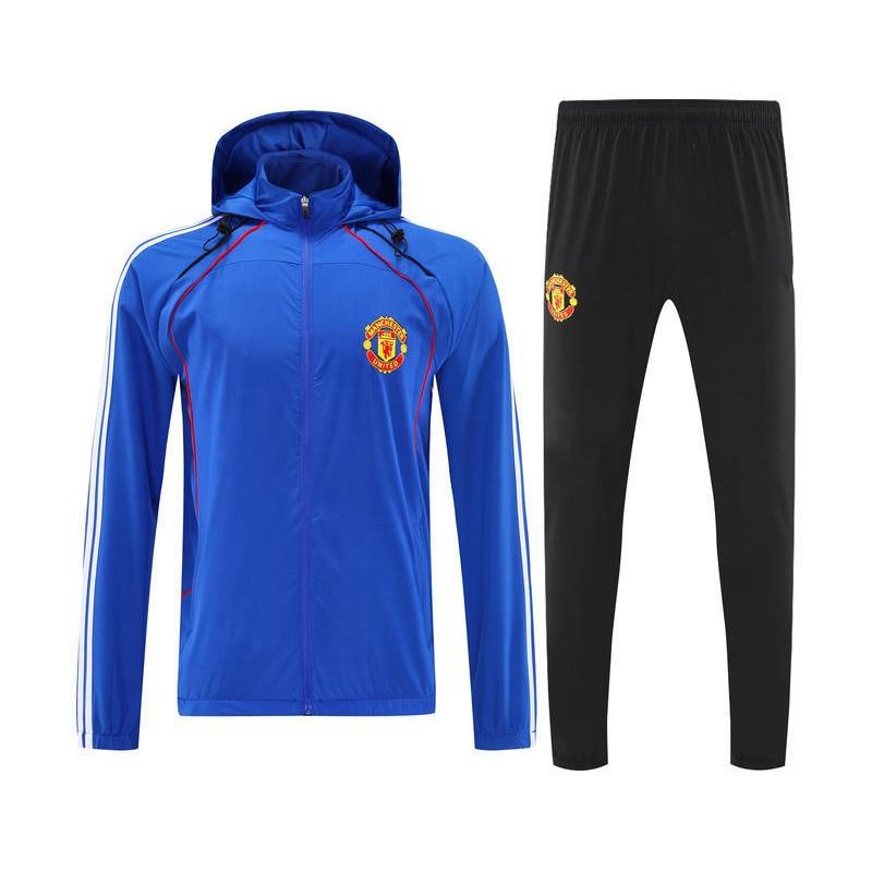 2526 Club Footwear Windbreaker Set, Manchester City, Paris, Barcelona, Arsenal, Marseille Boca, Argentinien