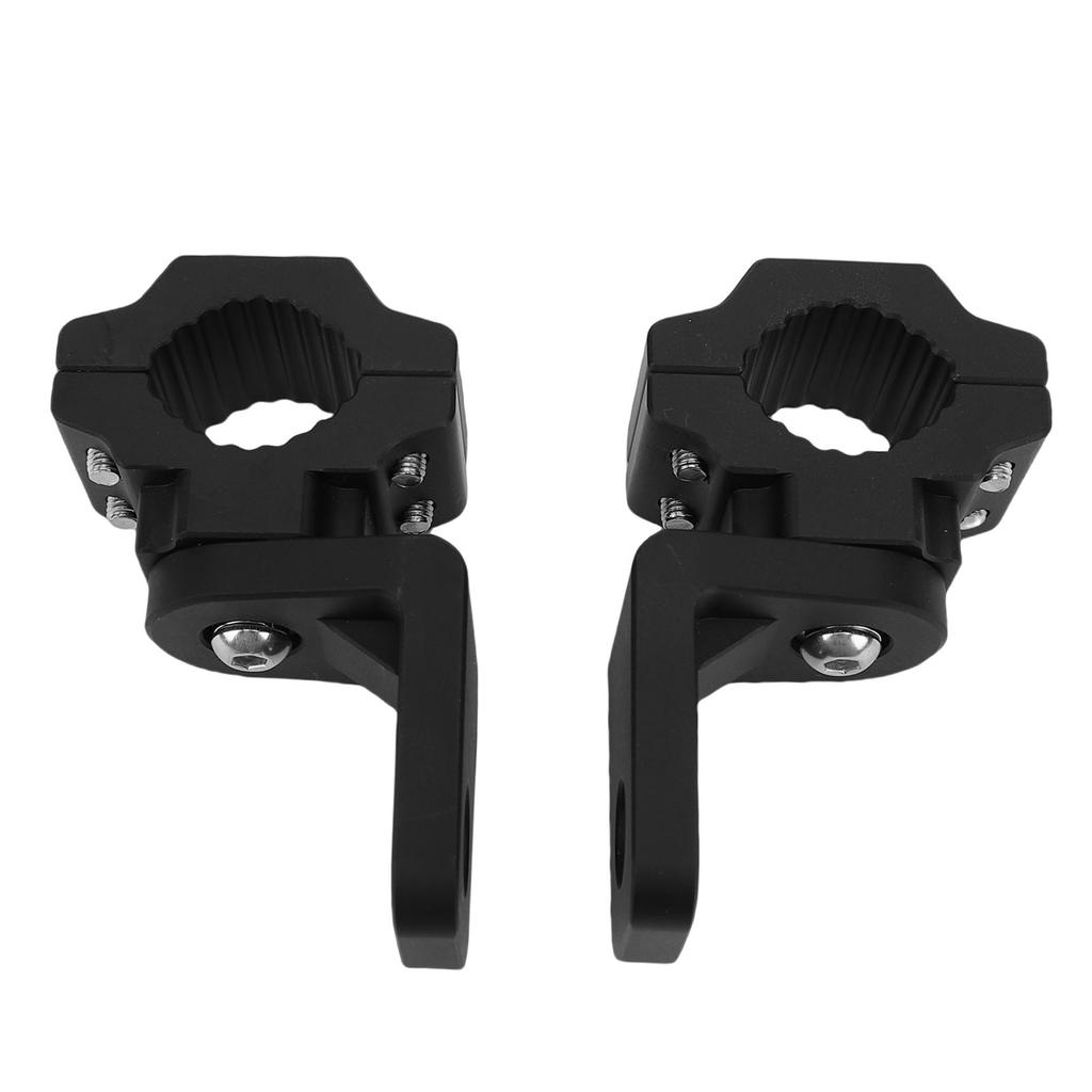 2 Adet ATV Kırbaç Işığı Montaj Braketi 360 Derece Ayarlanabilir Işık Barı Montaj Braketi 0,875 inç 1 inç 1,125 inç Gidon Yatay Bar İçin